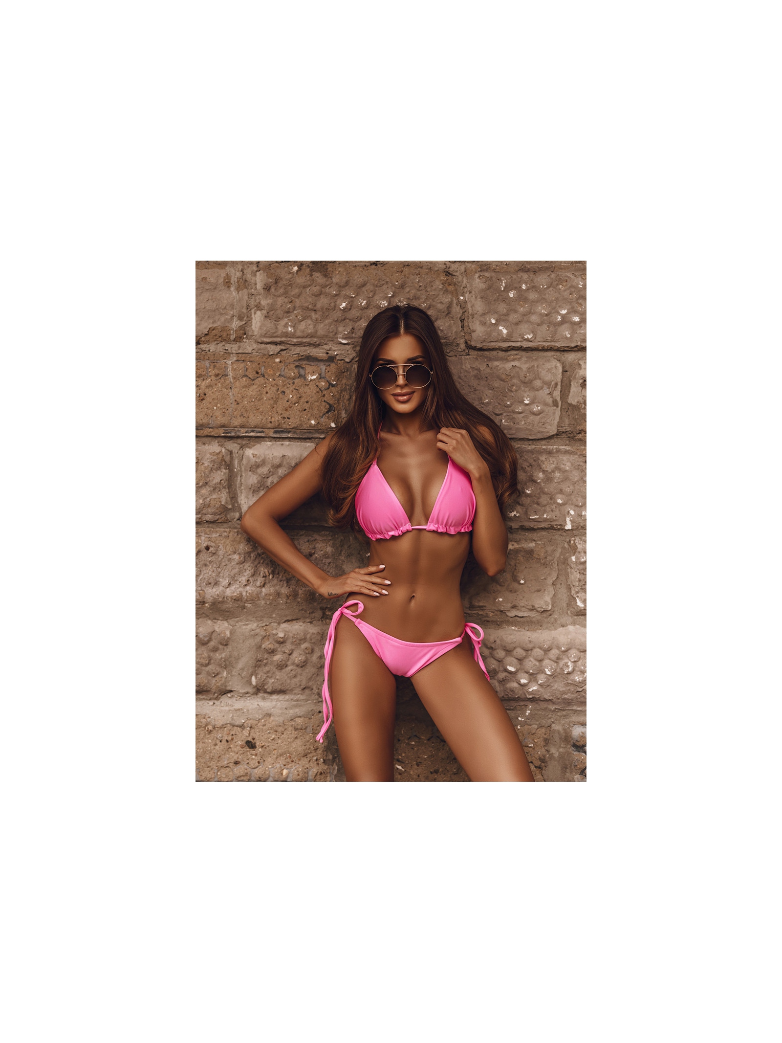 Bikini Dwucz Ciowe Neon Swimsuit R Owe