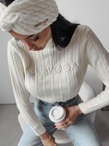 Sweter klasyczny Eveline...