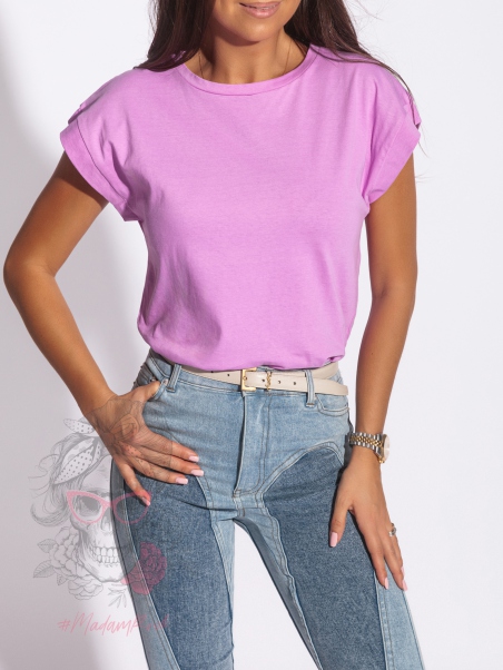 T-shirt basic Ader lila