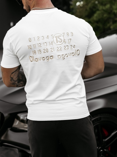 T-shirt męski slim fit...