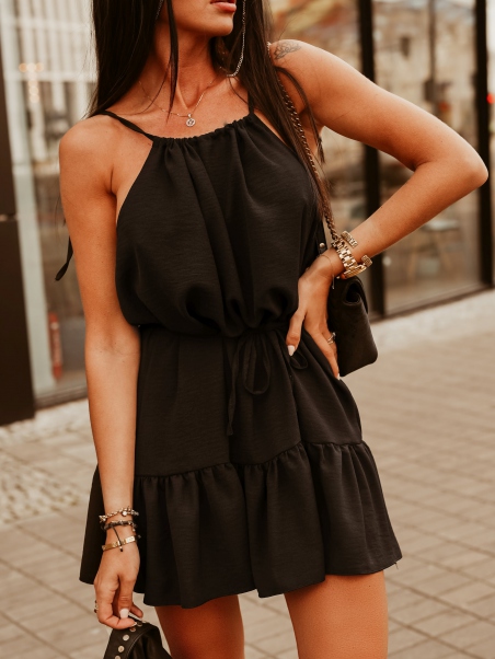 Zwiewna sukienka Havana czarna