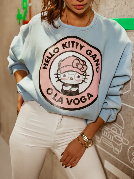 Bluza bawełniana Kitty Gang...