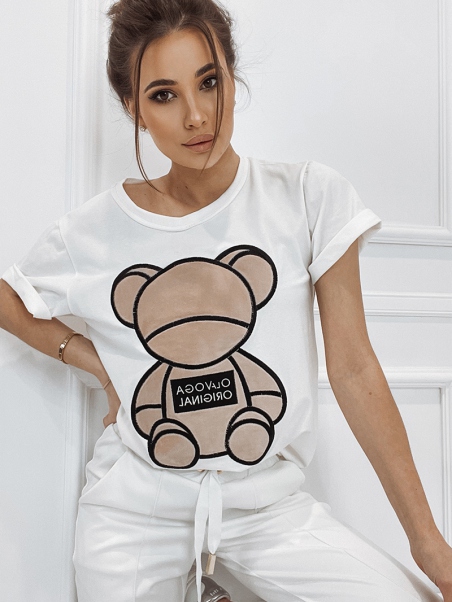 T-shirt bawełniany Teddy...