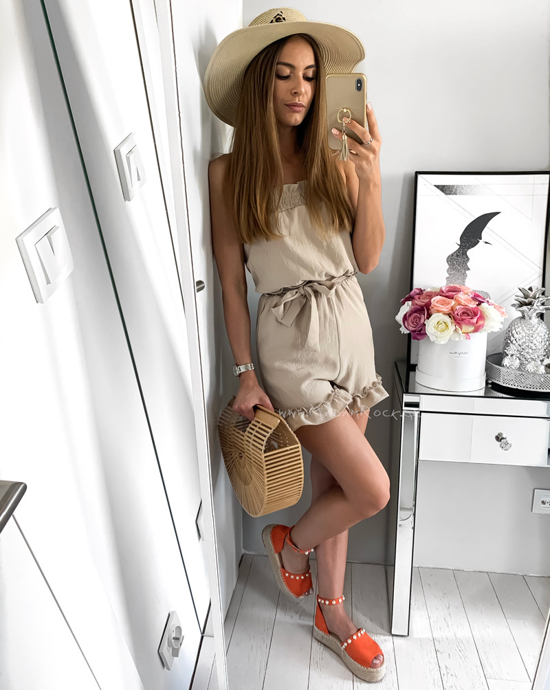 Espadryle na platformie Madam Kamelia pomarańczowe Espadryle na platformie Madam Kamelia pomarańczowe