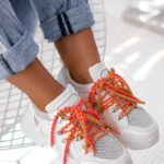 Buty sportowe Madam Drill białe