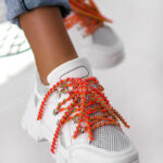 Buty sportowe Madam Drill białe