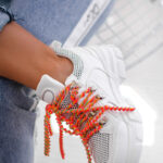 Buty sportowe Madam Drill białe