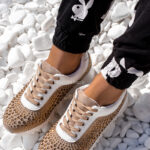 Buty sportowe Madam Drops złote