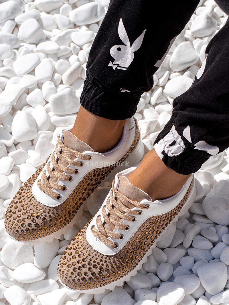 Buty sportowe Madam Drops złote Buty sportowe Madam Drops złote