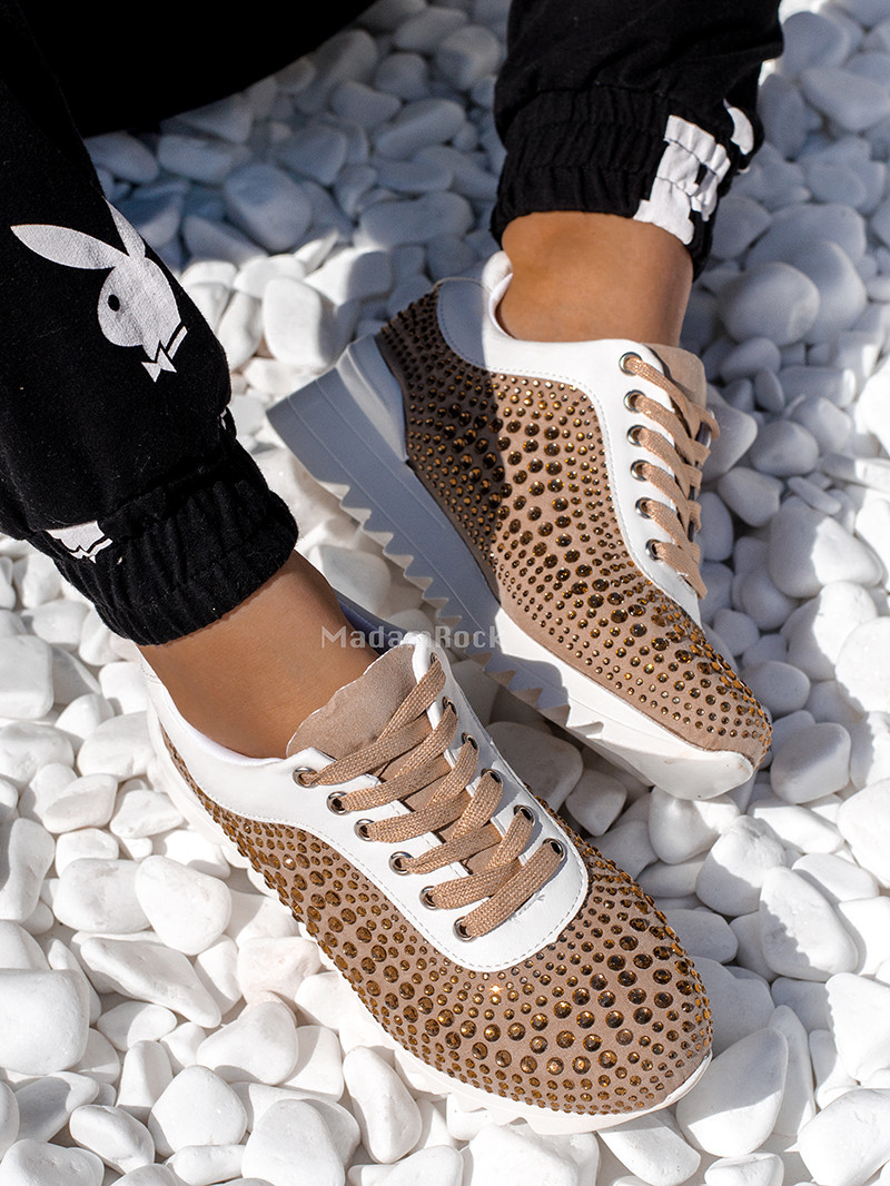 Buty sportowe Madam Drops złote Buty sportowe Madam Drops złote