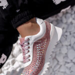 Buty sportowe Madam Drops pudrowe