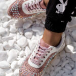 Buty sportowe Madam Drops pudrowe