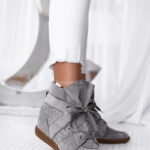 Sneakersy Madam Millor szare