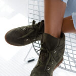 Sneakersy Madam Millor khaki