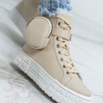 Trampki z kieszonką Rock Stuff beżowe