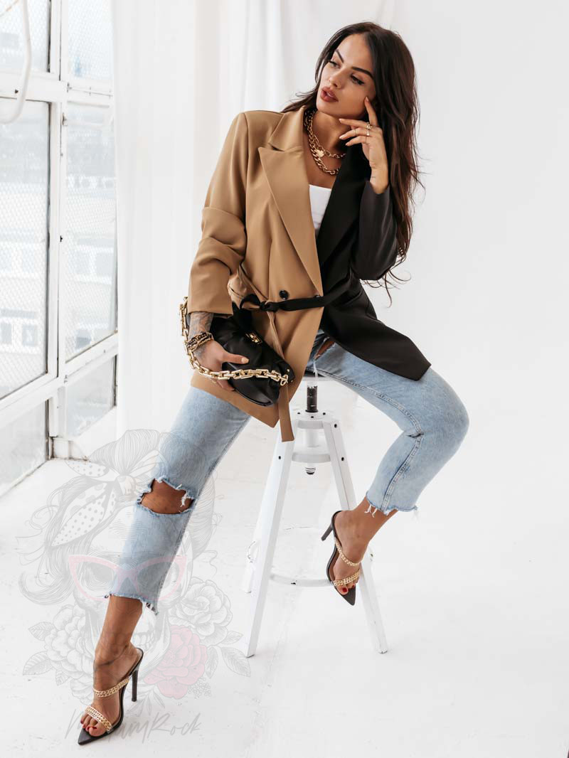 Torebka z łańcuchem Valeria czarna