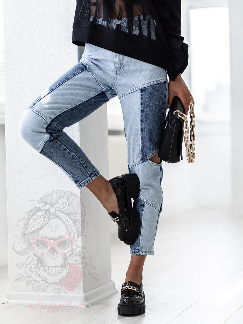 Torebka czarna z łańcuchem Rexa czarna