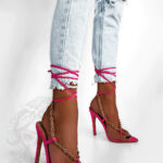 Sandały szpilki Hasty Rock fuksja