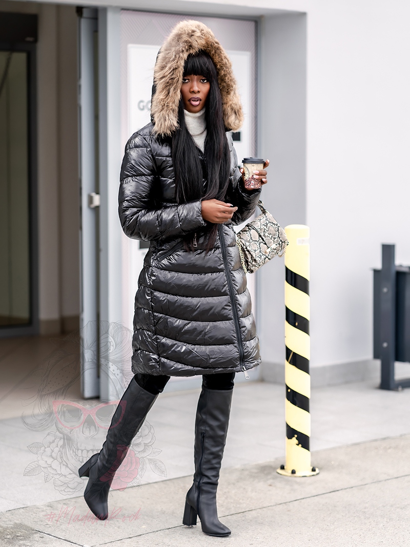 Kozaki na słupku Rock Chaos czarne Kozaki na słupku Rock Chaos czarne