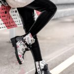 Workery logowane Rock Chaos białe