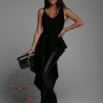 Bluzka asymetryczna NB Moder czarna