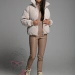 Kurtka zimowa Sherko beżowa