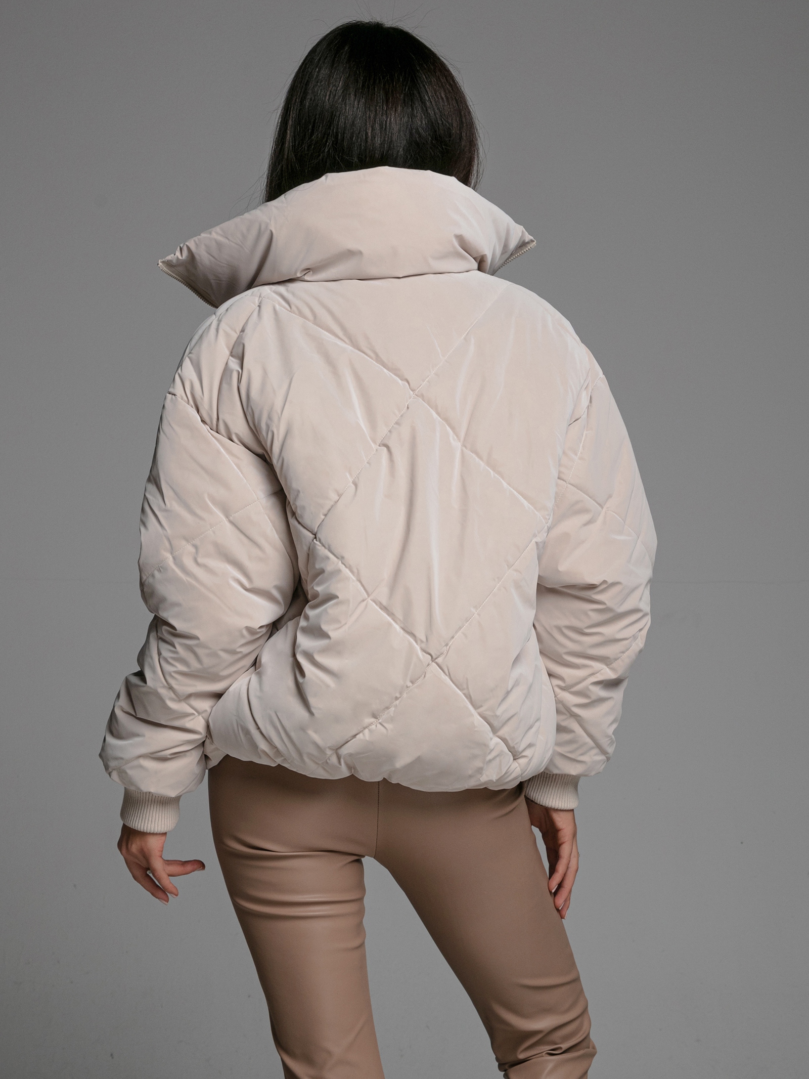 Kurtka zimowa Sherko beżowa Kurtka zimowa Sherko beżowa