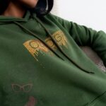 Bluza bawełniana Jets Woman zielona