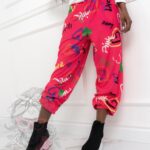 Spodnie dresowe LakiLove II różowe