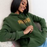 Bluza bawełniana Jets Woman zielona