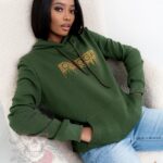 Bluza bawełniana Jets Woman zielona