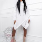 Bluza z łańcuszkami Ashli biała