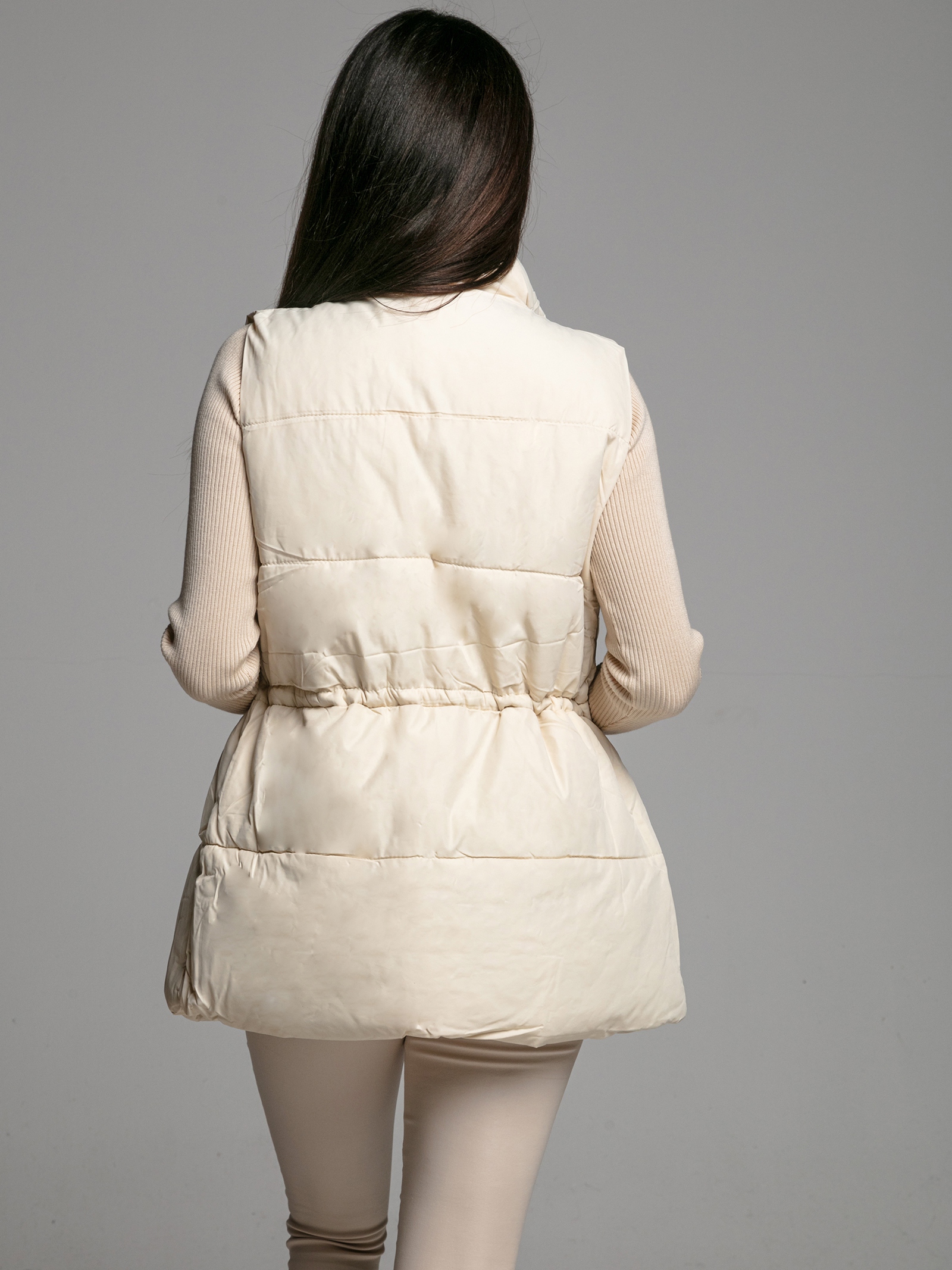 Kamizelka wiosenna Vibo waniliowa Kamizelka wiosenna Vibo waniliowa