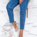 Czółenka bez pięty Madam Alvery beżowe