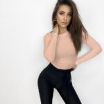 Legginsy z wysokim stanem Flash czarne