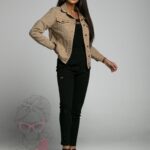 Katana jeansowa Land c. beżowa