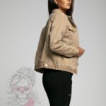 Katana jeansowa Land c. beżowa