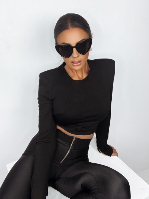 Bluzka elegancka Short czarna