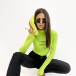 Body elastyczne Smooth limonkowe