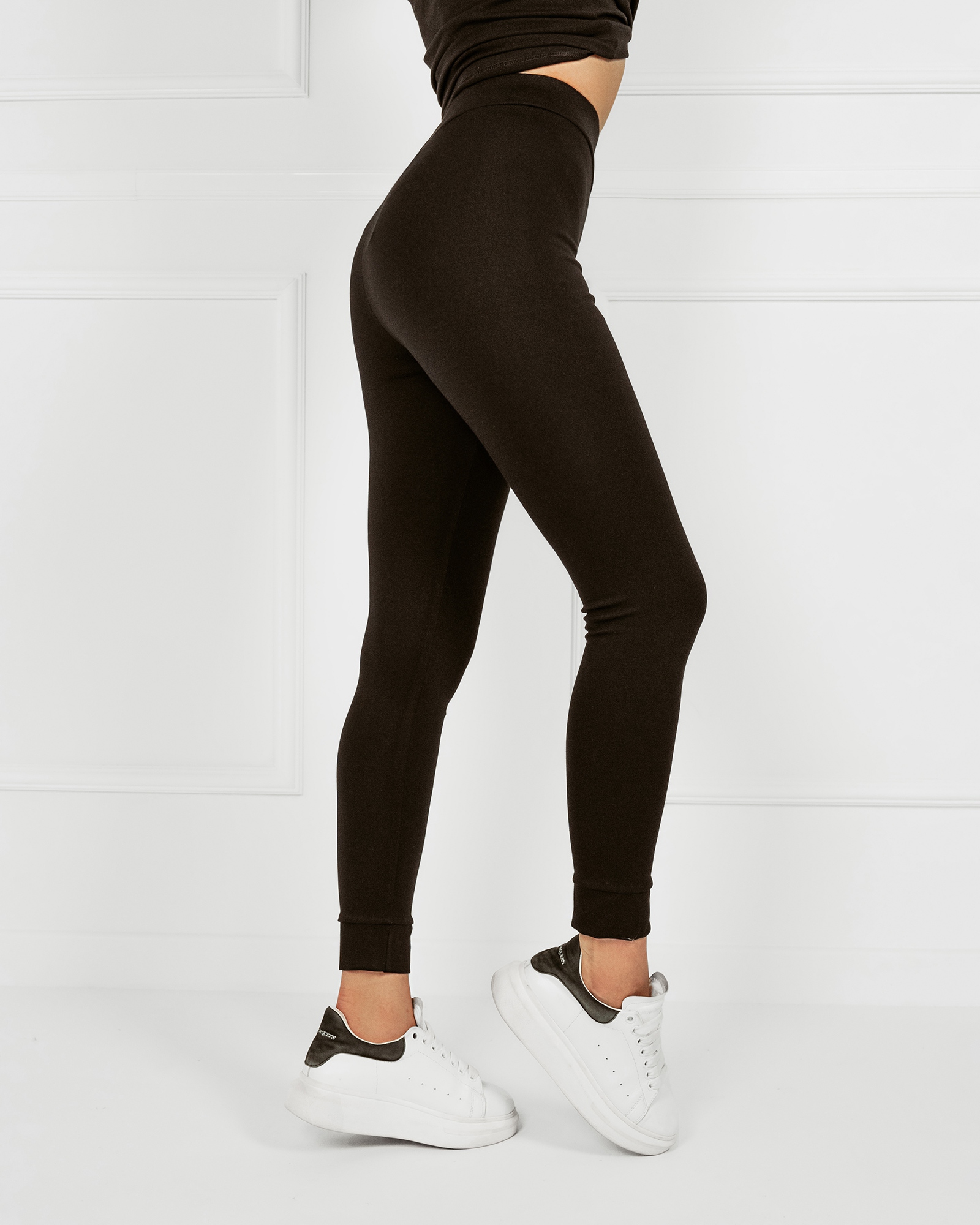 Legginsy klasyczne Simple czarne