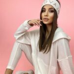 Opaska logowana Warm Comfort ecru