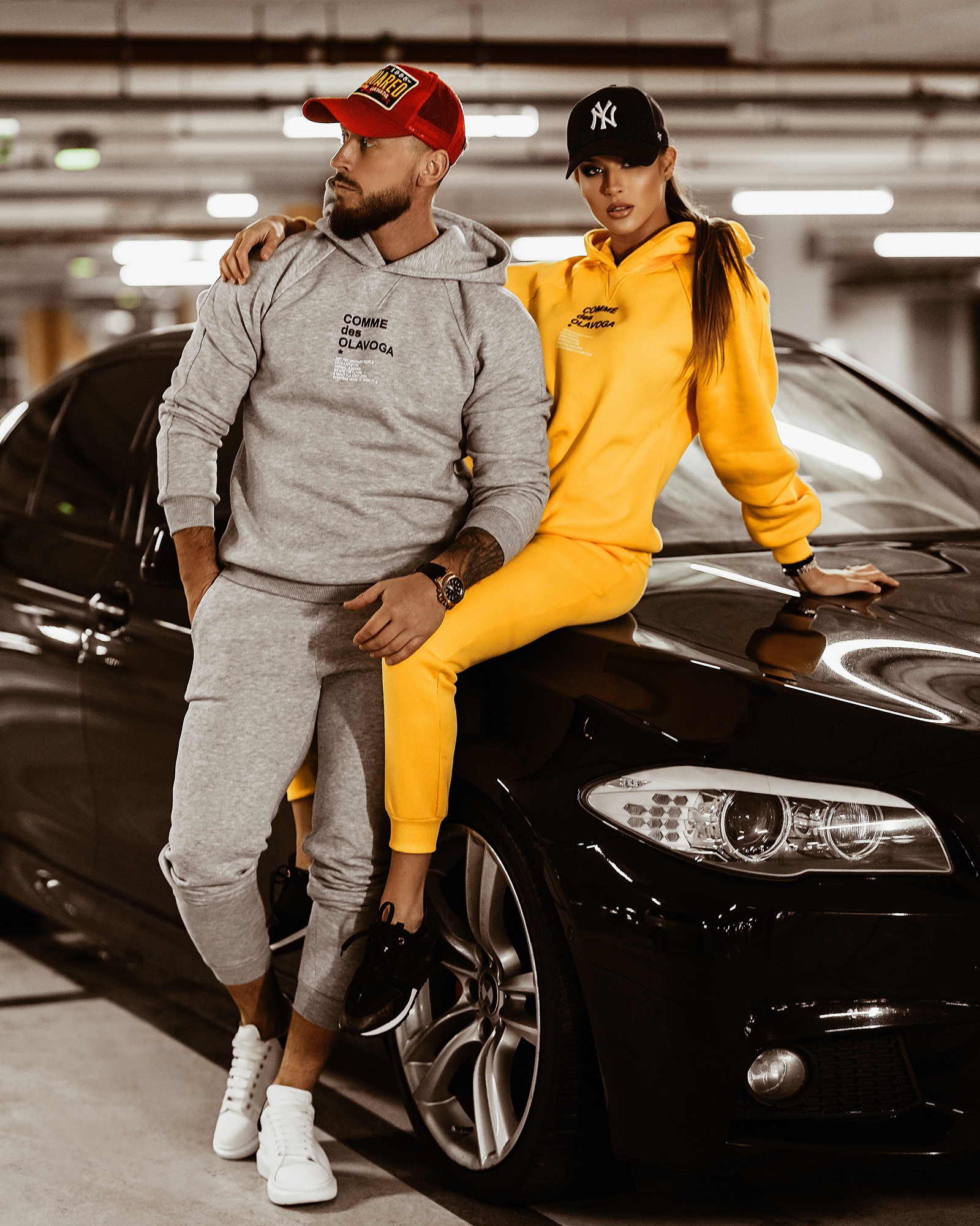 Komplet męski Street Look Man szary