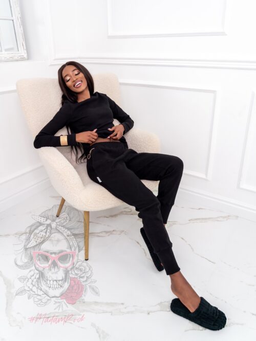 Komplet damski Laki Sort II czarny