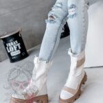 Trapery wiosenne Rock Relaxat białe