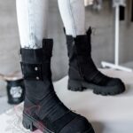 Trapery wiosenne Rock Relaxat czarne