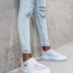 Trampki przecierane Deenim Rock błękitne