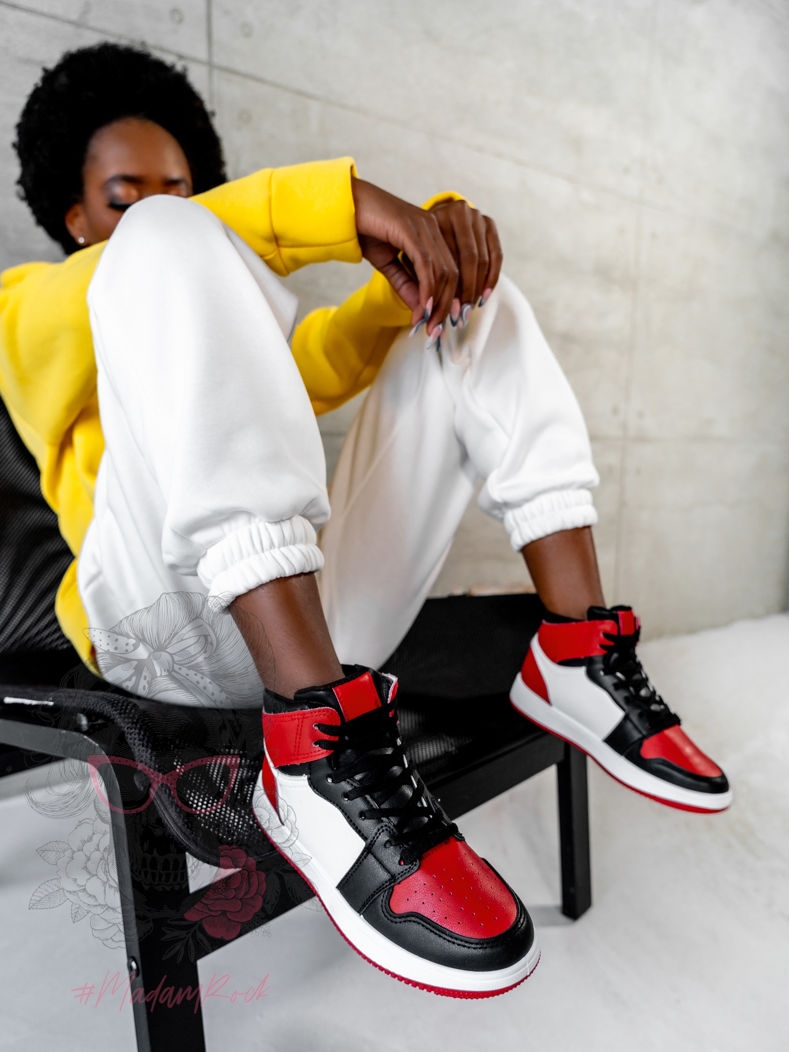 -WYPRZEDANE-Buty sportowe Fisticado Rock czerwone