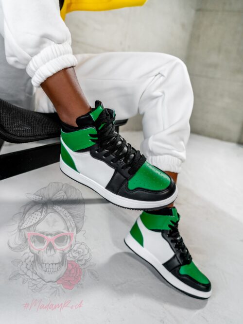 -WYPRZEDANE-Buty sportowe Fisticado Rock zielone