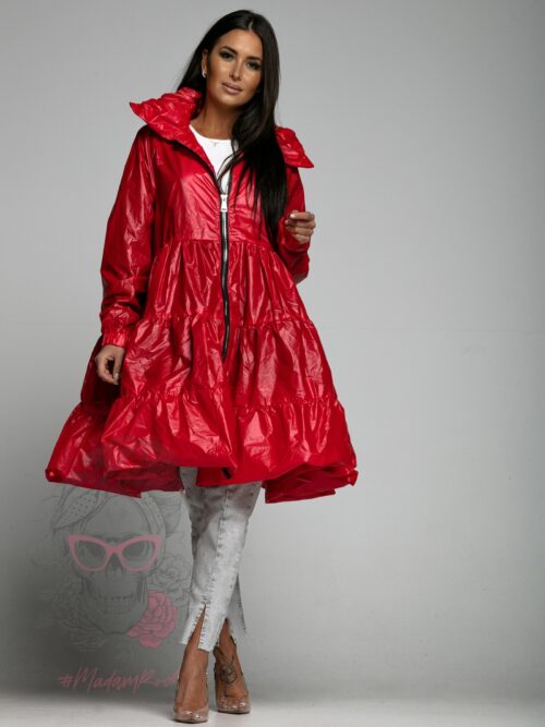 Płaszcz premium MC Tulipani czerwony