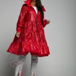 Płaszcz premium MC Tulipani czerwony